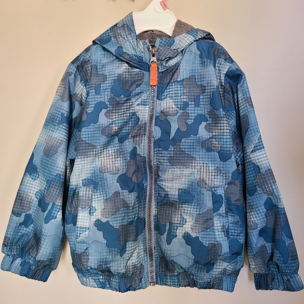 London Fog Toddler Boys Camo Rain Coat